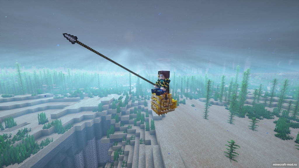 Мод Winter Drop Ruined для Minecraft 1.21.1, 1.20.1