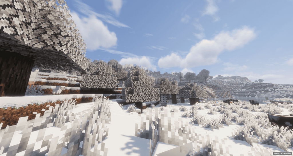 Мод Snowify: Eternal Snow для Minecraft 1.21.10 fabric