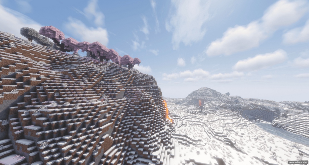 Мод Snowify: Eternal Snow для Minecraft 1.21.10 fabric