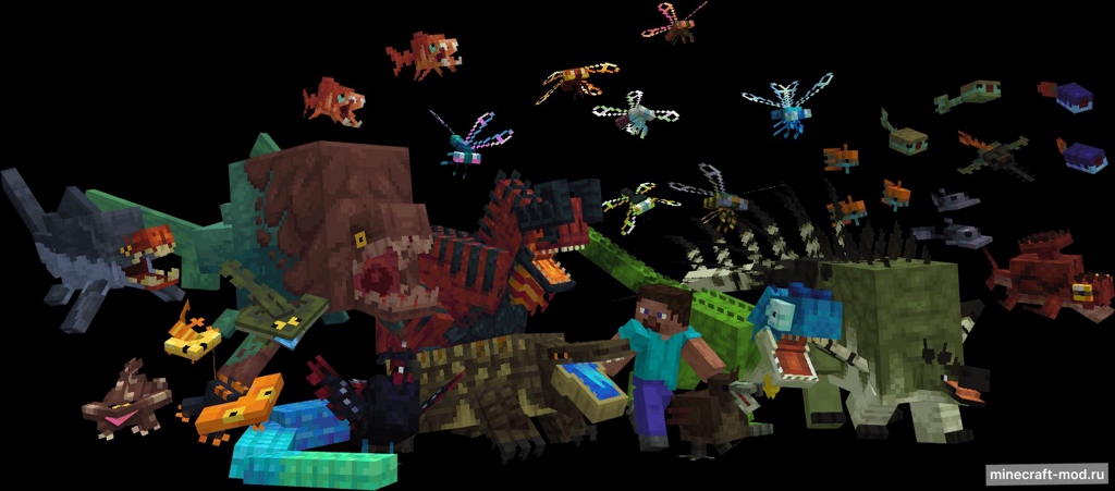 Мод Unusual Prehistory 2 для Minecraft 1.20.1 forge