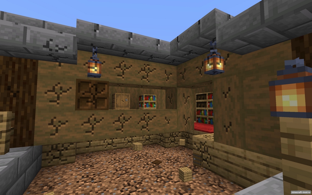 Мод Block Explosion Damage для Minecraft 1.21.10, 1.21.9, 1.21.8,  ...