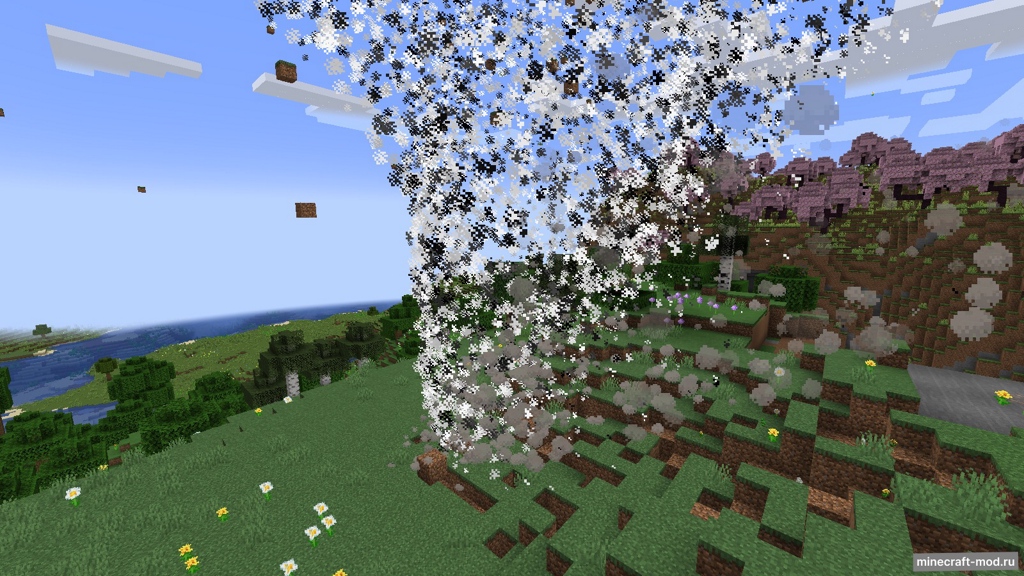 Мод Tornado Disasters для Minecraft 1.21.1 neoforge