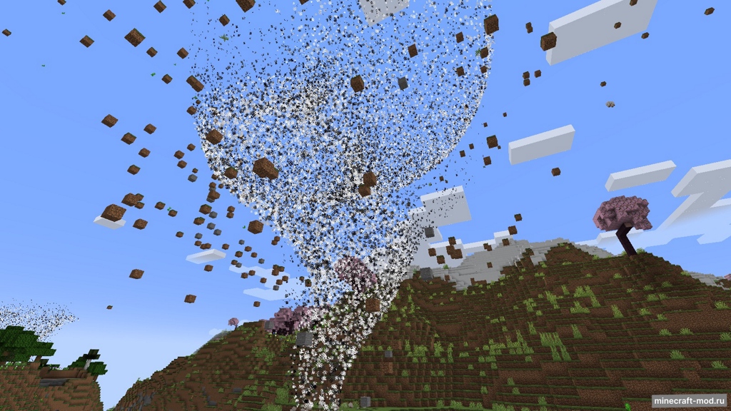 Мод Tornado Disasters для Minecraft 1.21.1 neoforge