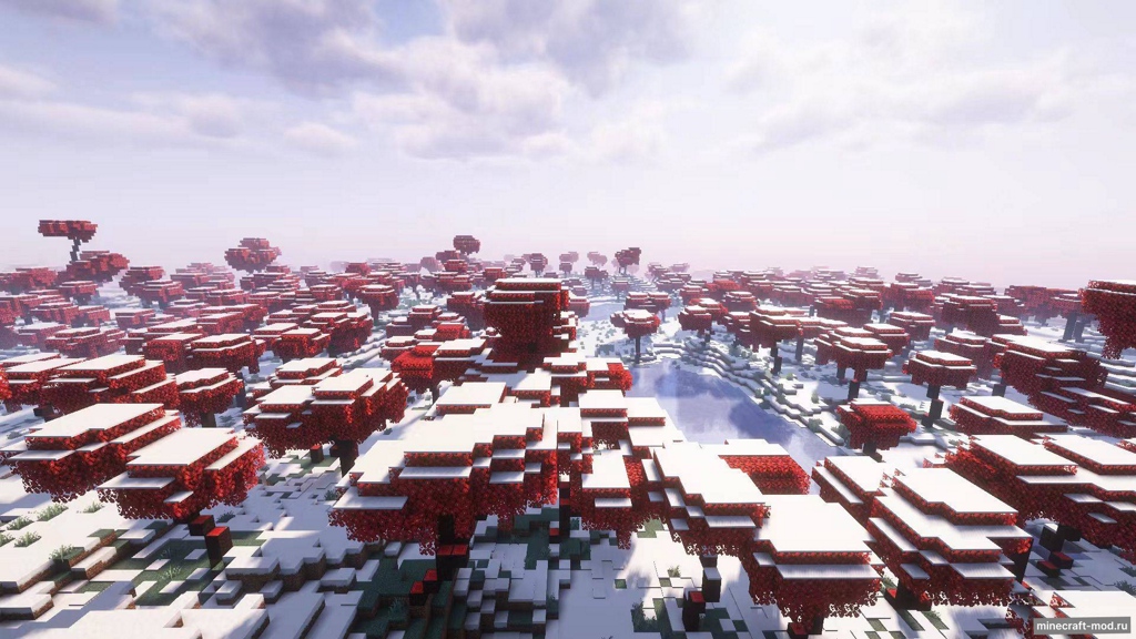 Мод More Ornamental Plants для Minecraft 1.20.1 forge