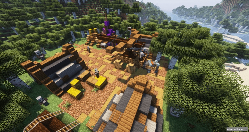 Мод Jaki Versatile Structures (JVS) для Minecraft 1.20.1