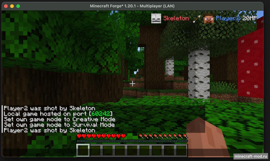 Мод Krylix для Minecraft 1.20.1 forge