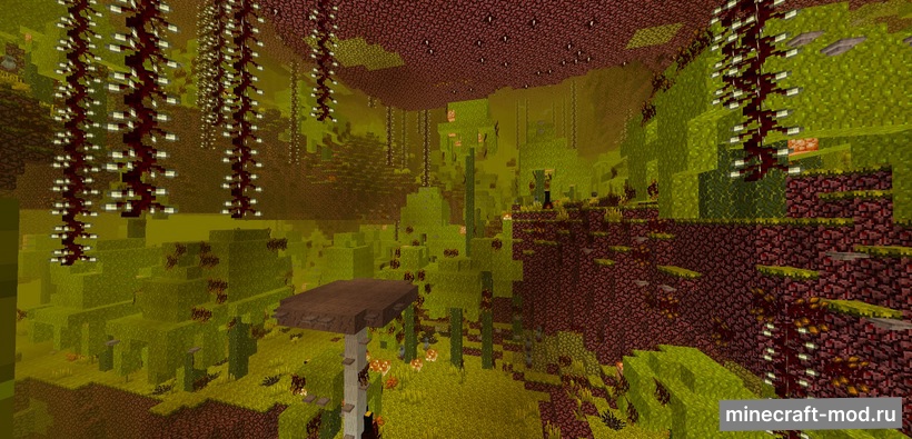 Мод Voxel's Nether More для Minecraft 1.20.1 forge