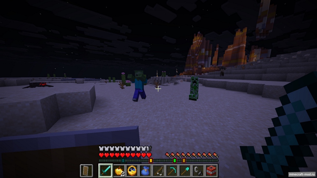 Мод DropBar для Minecraft 1.21.10 fabric