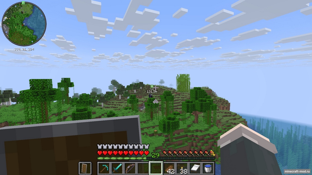 Мод Directional DoubleJump для Minecraft 1.21.10 fabric