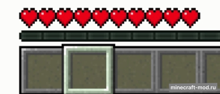 Мод PartialHearts для Minecraft 1.21.10, 1.21.9, 1.21.8,  ...