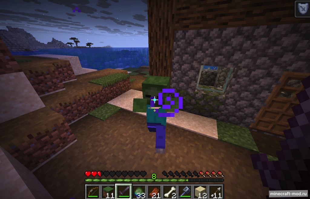 Мод Crosshair Helper для Minecraft 1.21.10 fabric