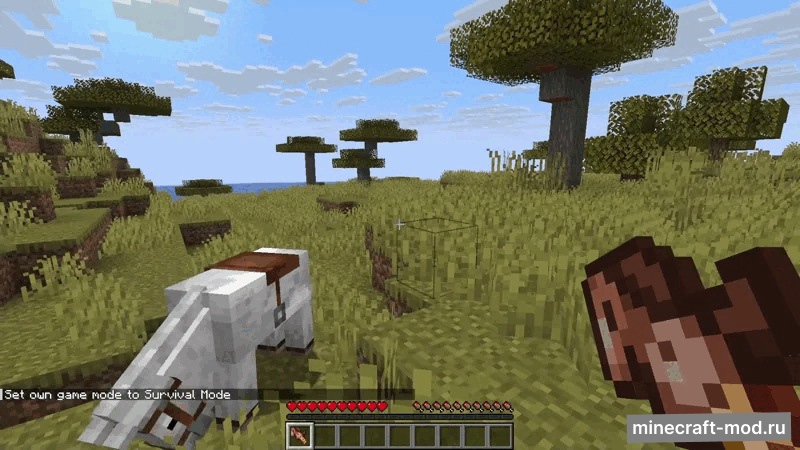 Мод Horse Whistle Reborn для Minecraft 1.21.10 fabric