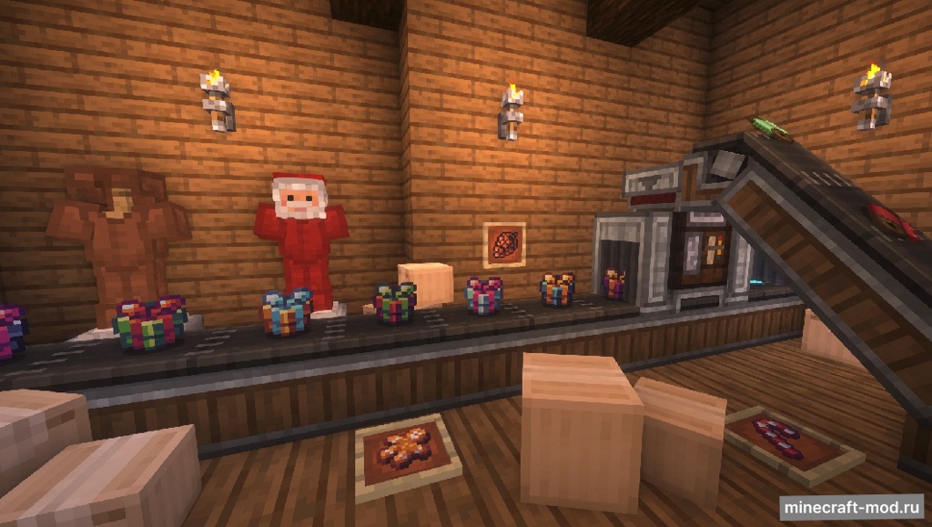 Мод Create: Wrapped для Minecraft 1.21.1, 1.21, 1.20.1,  ...