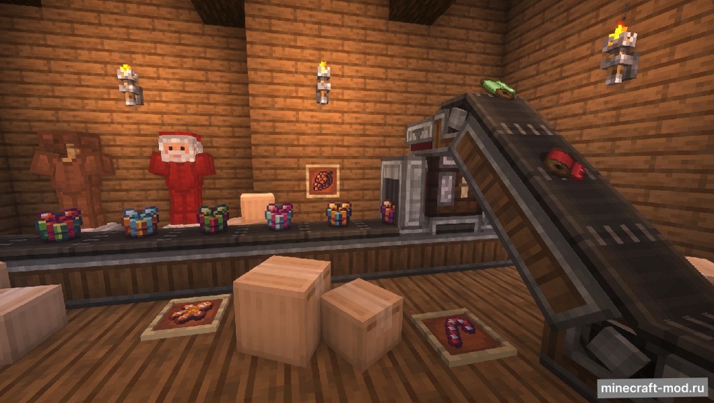 Мод Create: Wrapped для Minecraft 1.21.1, 1.21, 1.20.1,  ...