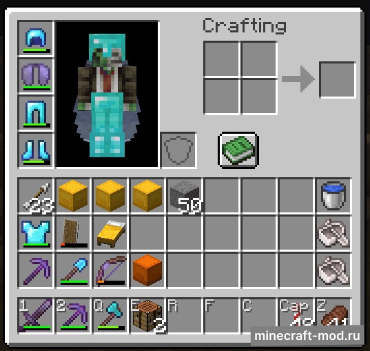 Мод Hotbar Keybinds для Minecraft 1.21.10 fabric