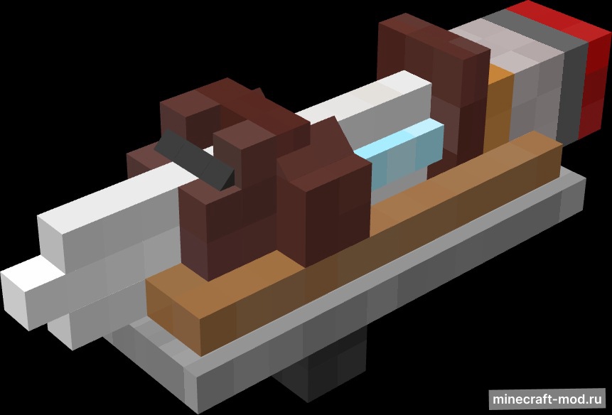 Мод Pile bunker для Minecraft 1.21.10 fabric