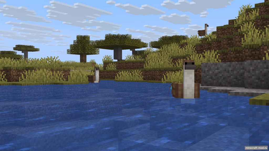 Мод Silly Goose для Minecraft 1.21.10 fabric