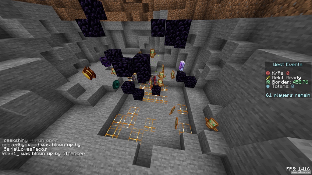 Мод Item Drops Scale для Minecraft 1.21.10, 1.21.9, 1.21.8,  ...