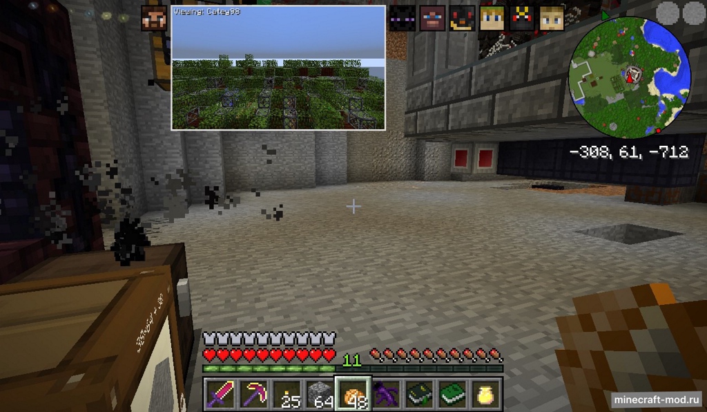 Мод Picture in Picture для Minecraft 1.12.2, 1.12.1, 1.12,  ...