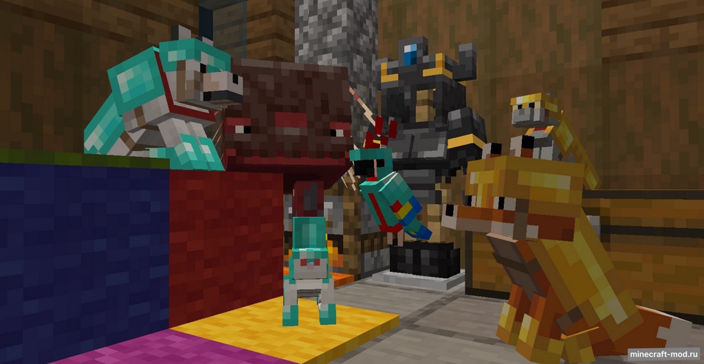 Мод Animarmor для Minecraft 1.20.1 forge