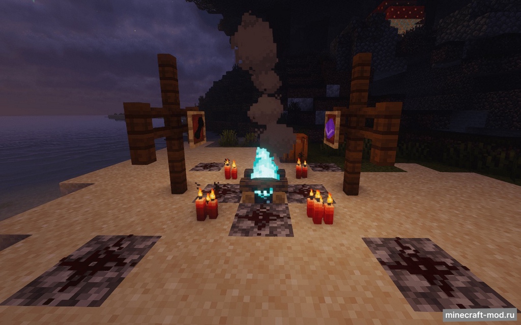 Мод Fathomless Crimson (Tribute to Horror) для Minecraft 1.20.1 forge