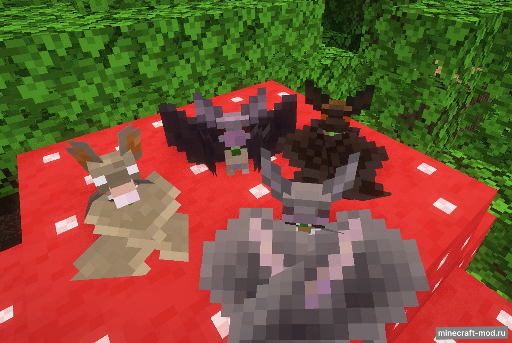 Мод More better bats plus для Minecraft 1.21.1, 1.20.1