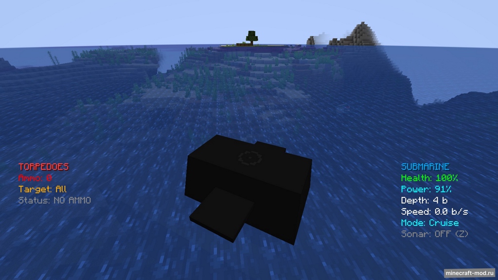 Мод Submarines'n Torpedoes для Minecraft 1.21.1 - 1.21 fabric