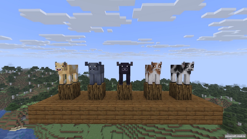 Мод J6's Mob Variants для Minecraft 1.21.10, 1.21.9, 1.21.6,  ...