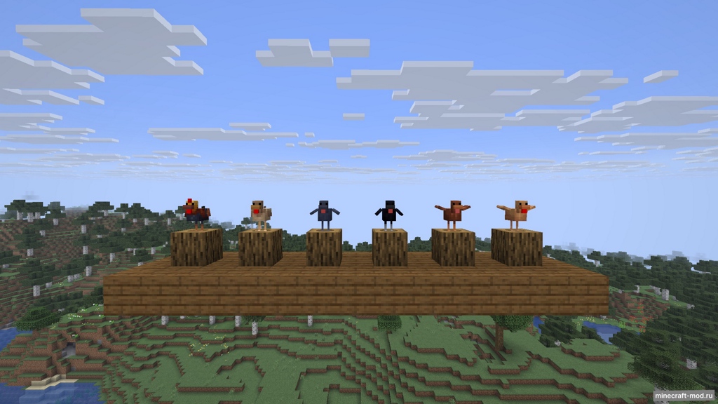 Мод J6's Mob Variants для Minecraft 1.21.10, 1.21.9, 1.21.6,  ...