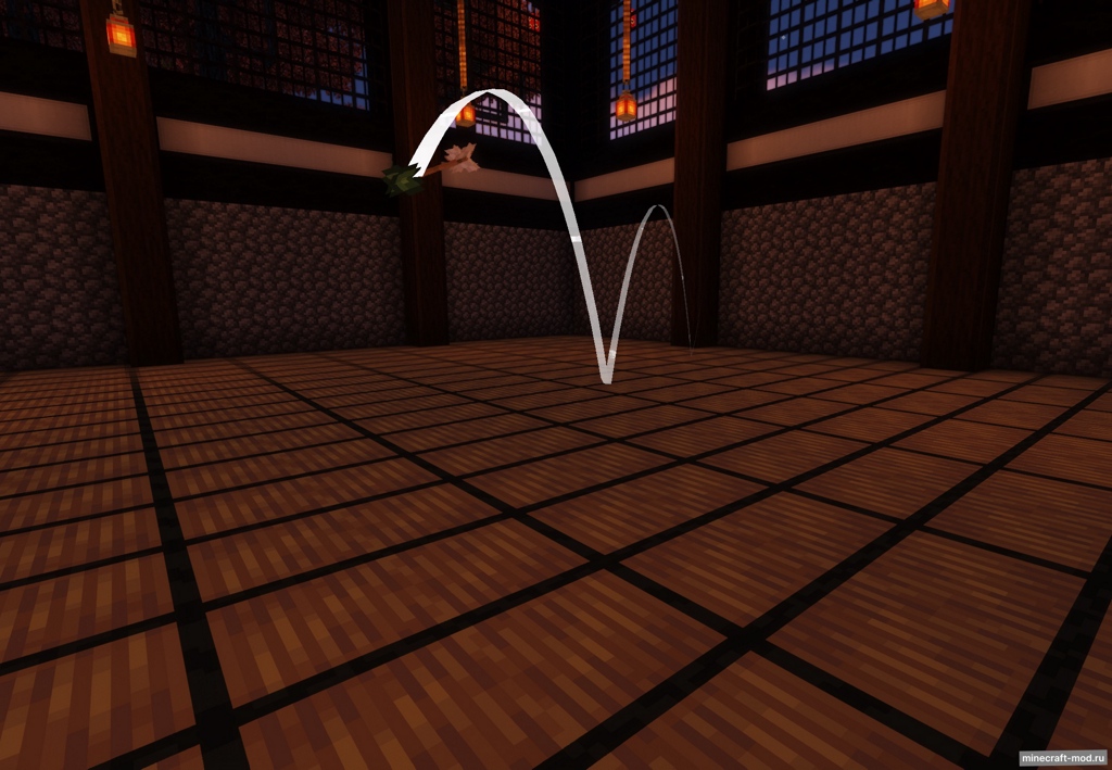 Мод ItemTrails для Minecraft 1.16.5 forge