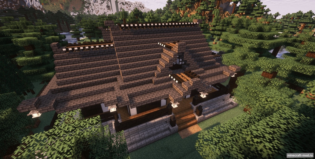 Мод Ancient Structures: Edo Japan для Minecraft 1.20.1