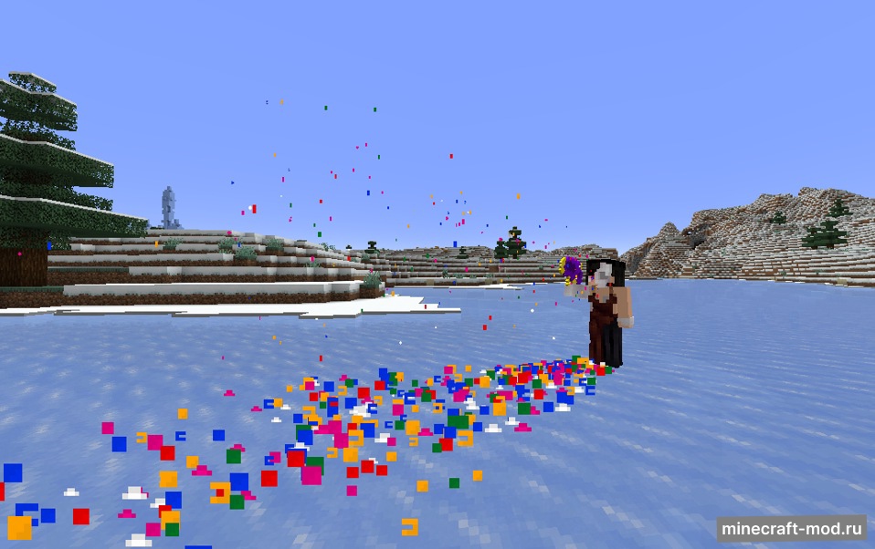 Мод Snowy Season для Minecraft 1.21.1 fabric