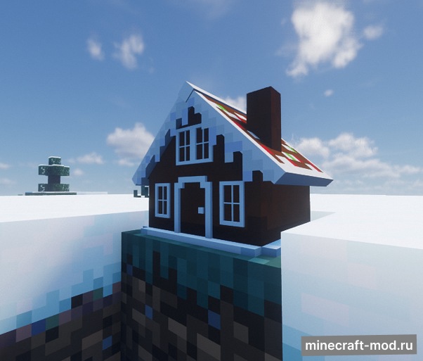 Мод Snowy Season для Minecraft 1.21.1 fabric