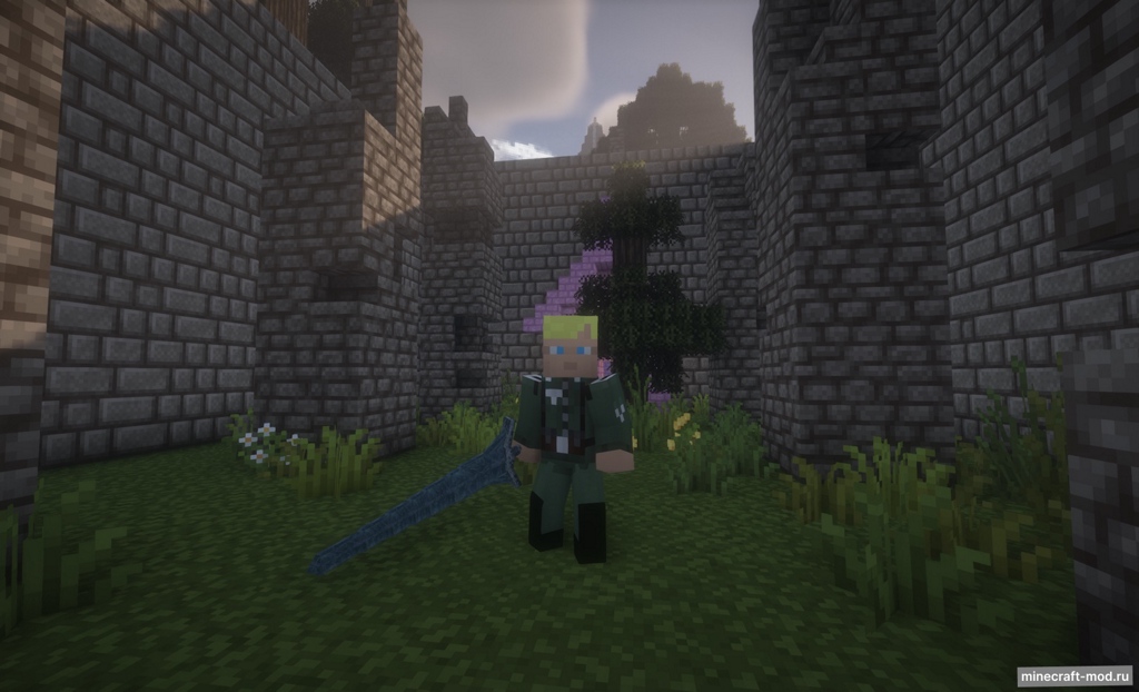 Мод SRWP | Sunmori Radiance Weapon Pack для Minecraft 1.18.2