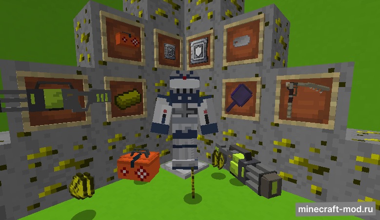 Мод К.А.Р.А.Н.Т.И.Н для Minecraft 1.19.4 forge