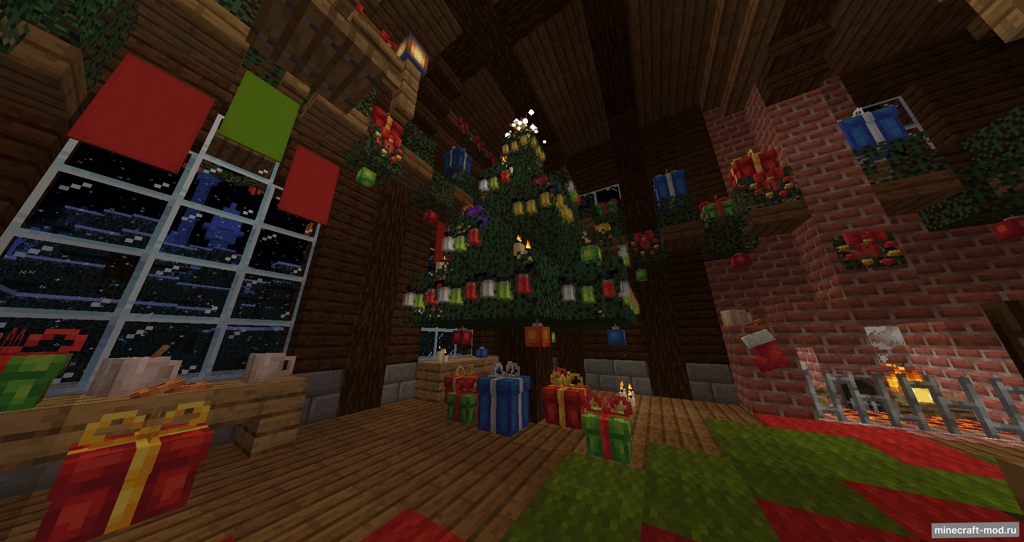Мод Worry Christmas для Minecraft 1.20.1 forge