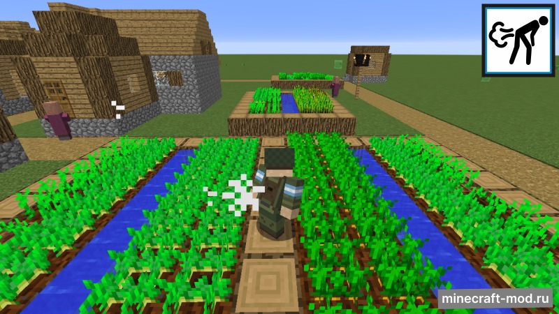 Мод Crop Dusting для Minecraft 1.21.1, 1.21, 1.12.2,  ...