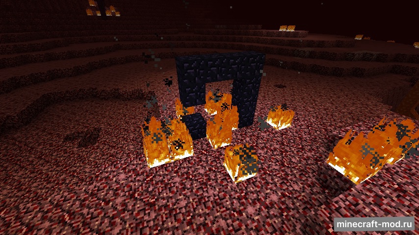 Мод Natural Nether Portals для Minecraft 1.12.2, 1.12.1, 1.12,  ...