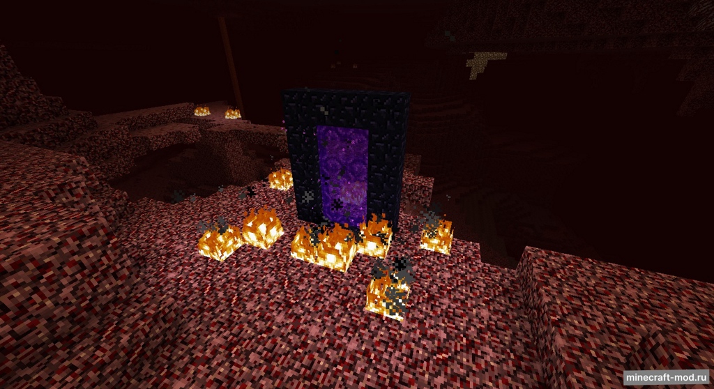 Мод Natural Nether Portals для Minecraft 1.12.2, 1.12.1, 1.12,  ...