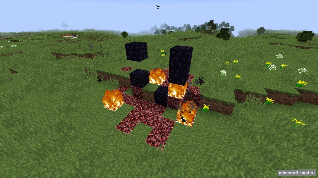 Мод Natural Nether Portals для Minecraft 1.12.2, 1.12.1, 1.12,  ...