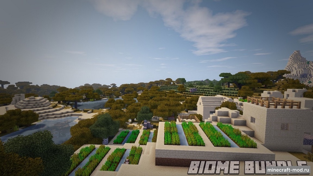 Мод Biome Bundle для Minecraft 1.12.2, 1.11.2, 1.10.2,  ...