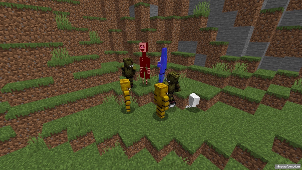 Мод Five nights at freddy's от P01topik для Minecraft 1.20.1 forge