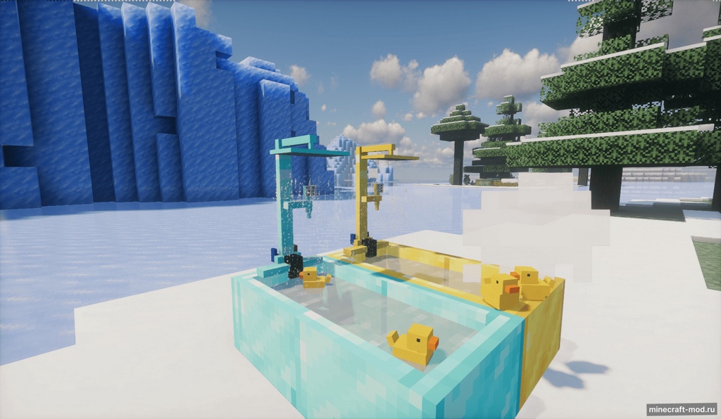 Мод Shower Core для Minecraft 1.20.1 forge