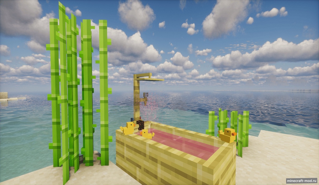 Мод Shower Core для Minecraft 1.20.1 forge