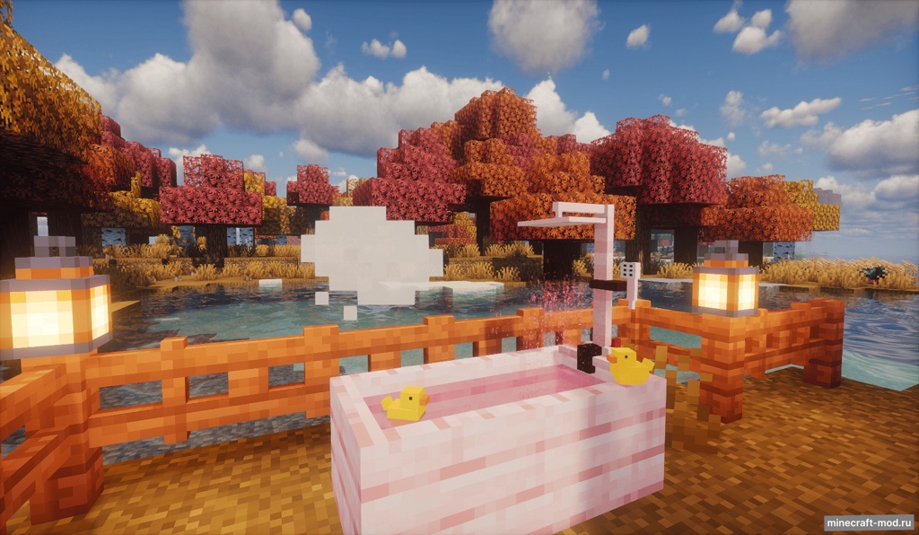 Мод Shower Core для Minecraft 1.20.1 forge