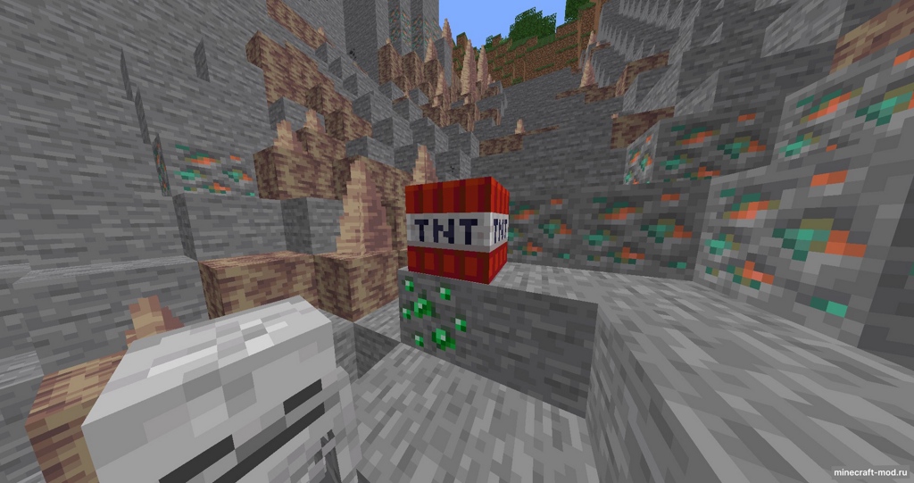 Мод The Ore Is A Lie! для Minecraft 1.21.11, 1.21.10, 1.21.9,  ...