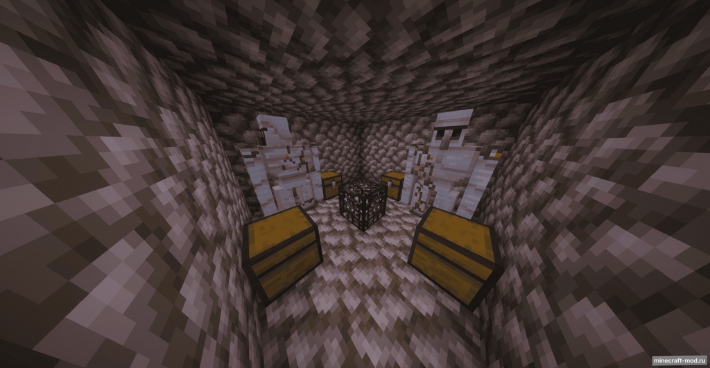 Мод Monster Room+ для Minecraft 1.21.8, 1.21.5, 1.21.4,  ...