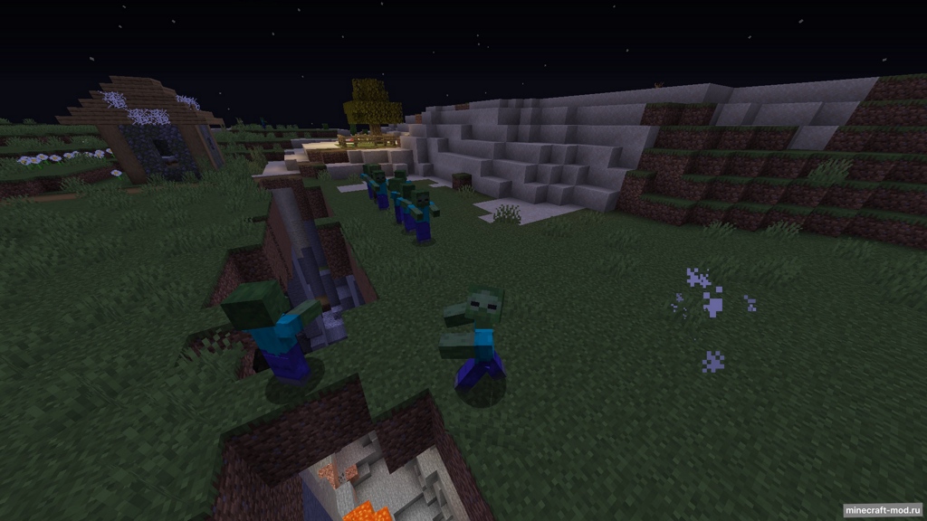 Мод Smart Z: AI and Apocalypse для Minecraft 1.16.5 forge