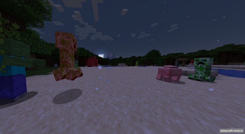 Мод Mobs Prank для Minecraft 1.20.1 V2 forge, 1.20.1 forge