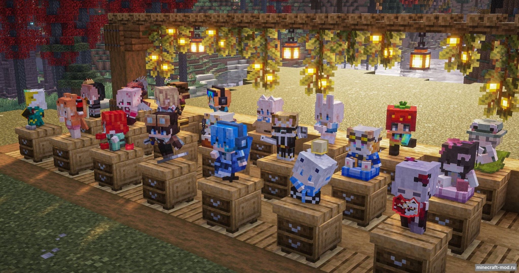 Мод Adorable Dolls для Minecraft 1.20.1 forge